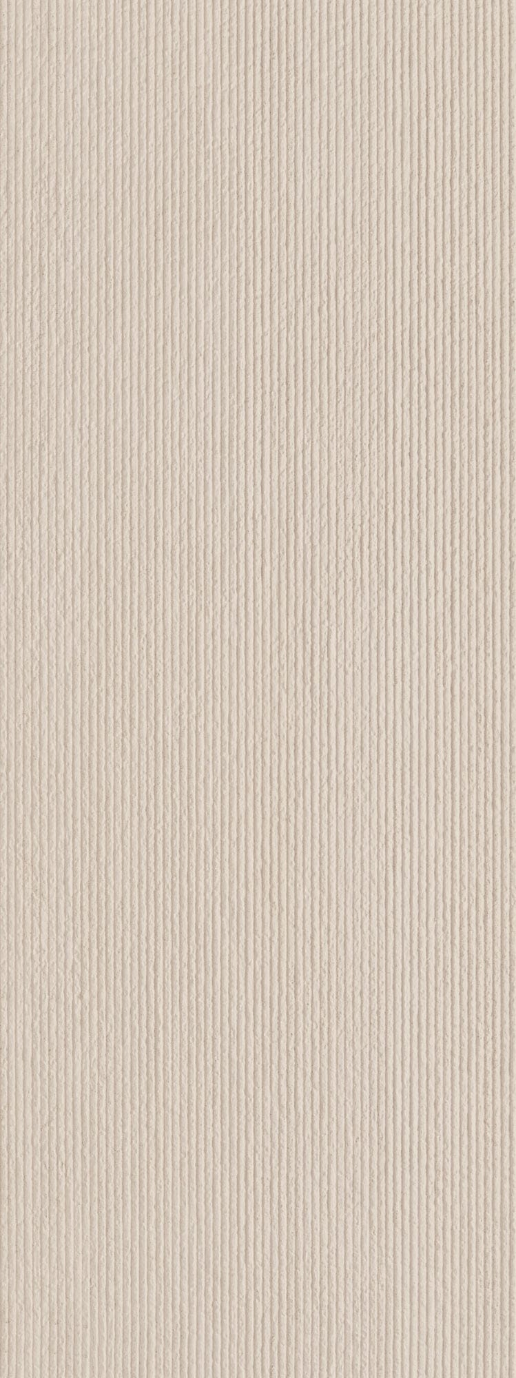 ETERNAL RADIANCE: Ivory Eternity Sculpted Field Tile (18"x48"x13.3-mm | matte | rectified)