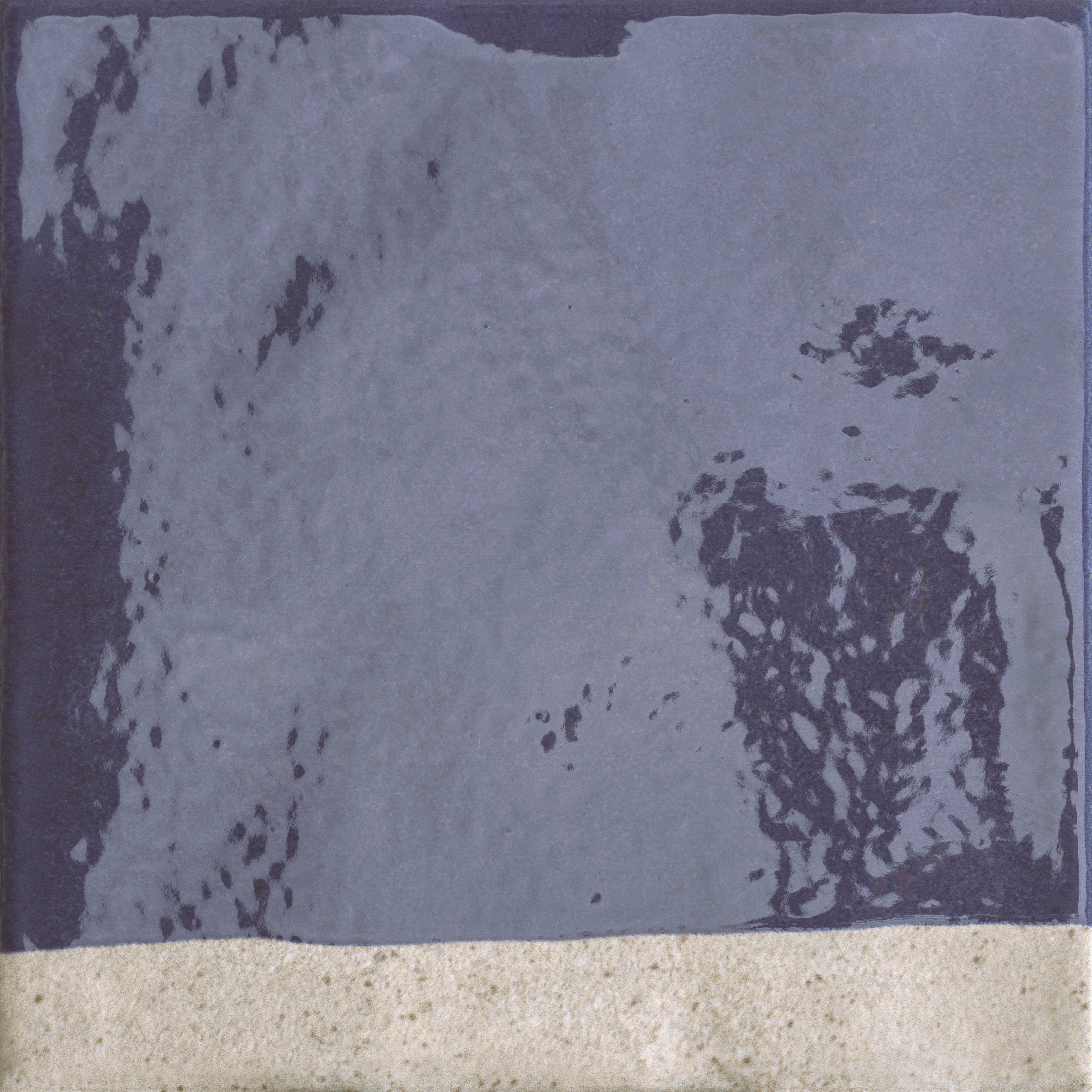 ETHEREAL HARMONY: Blue Melody Field Tile (6"x6"x7-mm | gloss-matte | pressed)