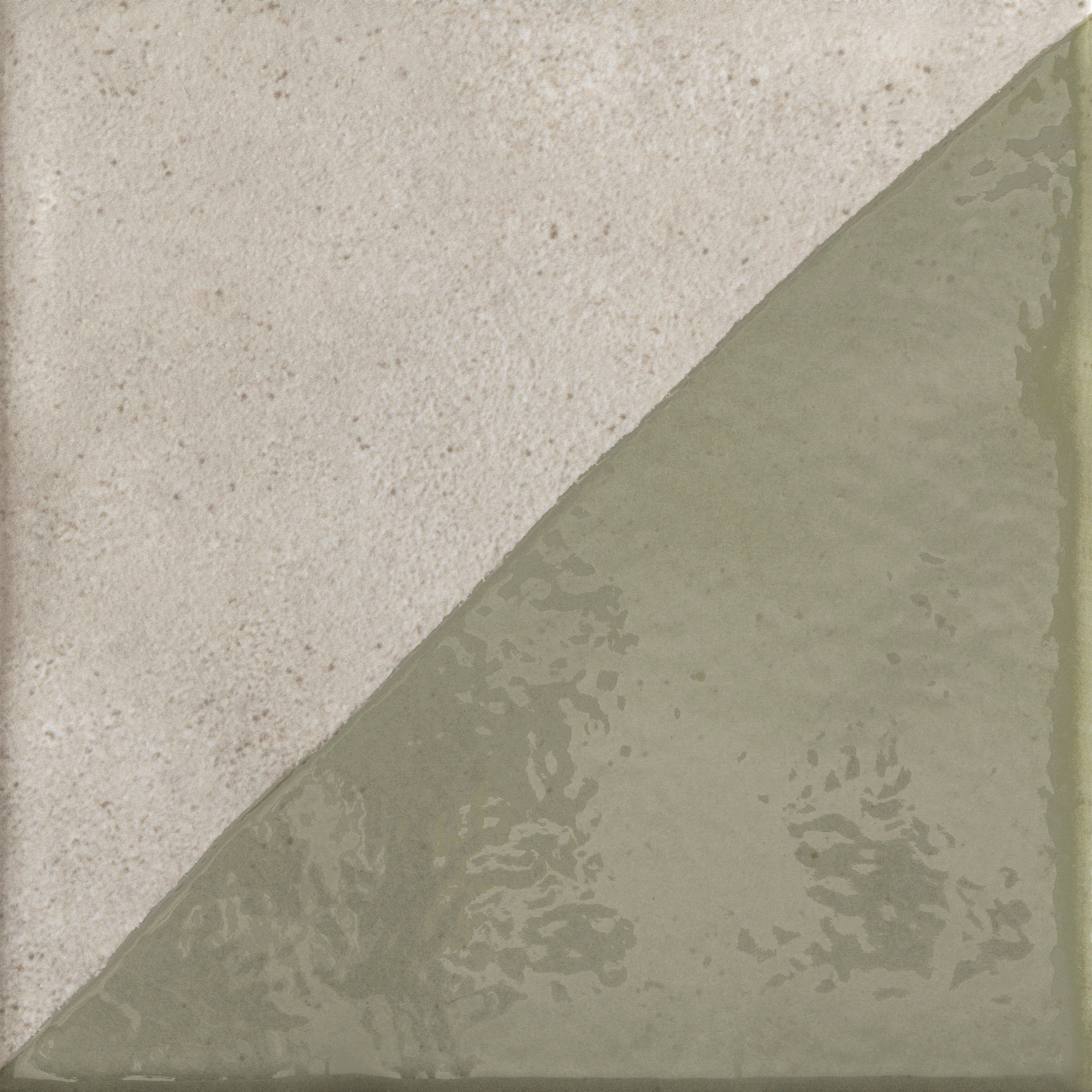 ETHEREAL HARMONY: Pistachio Melody Field Tile (6"x6"x7-mm | gloss-matte | pressed)