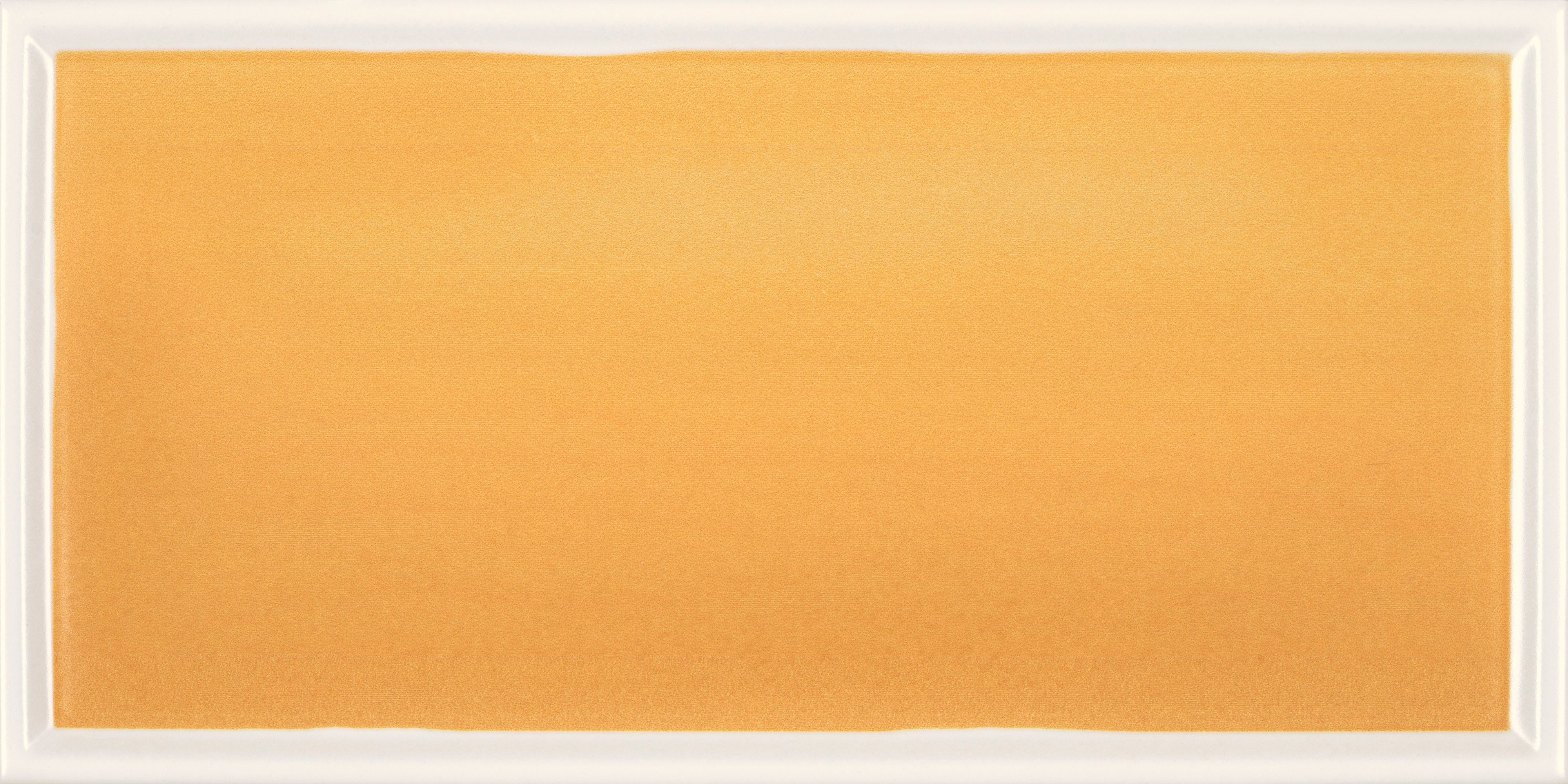 TACTILE STUDIO: Saffron Framed Field Tile (4"x8"x7.4-mm | matte | pressed)