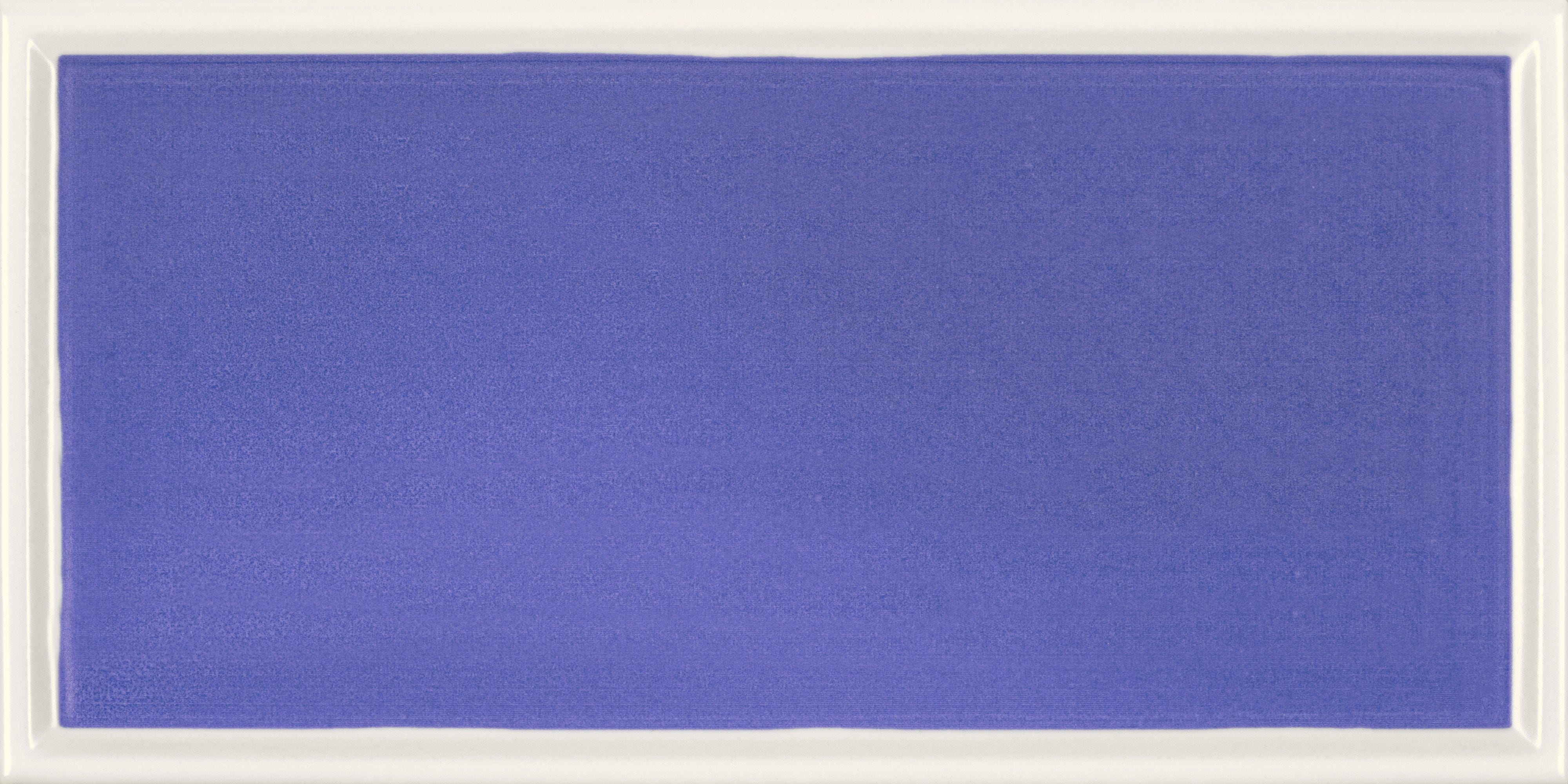 TACTILE STUDIO: Cobalt Framed Field Tile (4"x8"x7.4-mm | matte | pressed)