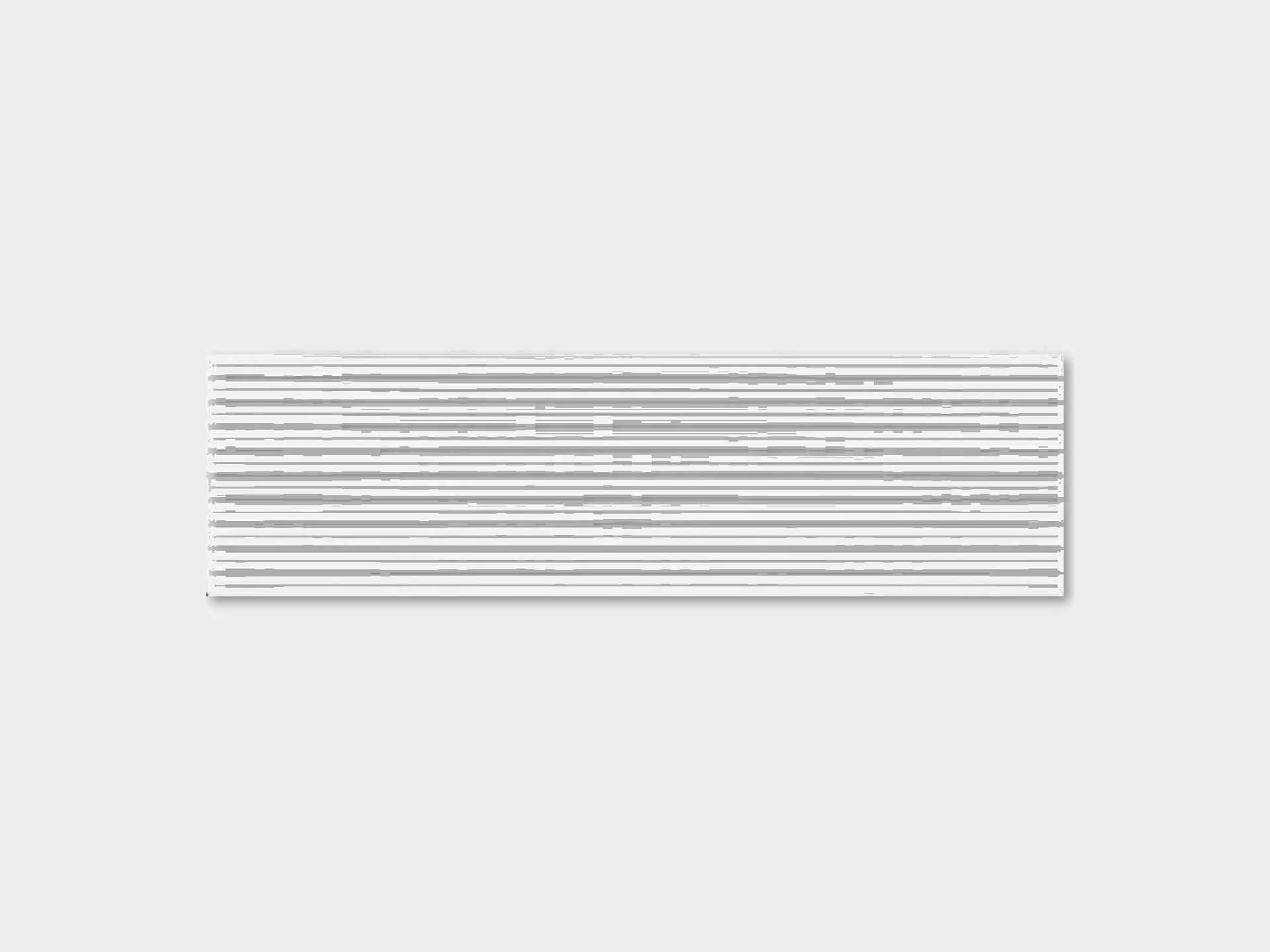 Trend Snow Horizontal Wall Tile (5x17x9.5-mm | gloss)