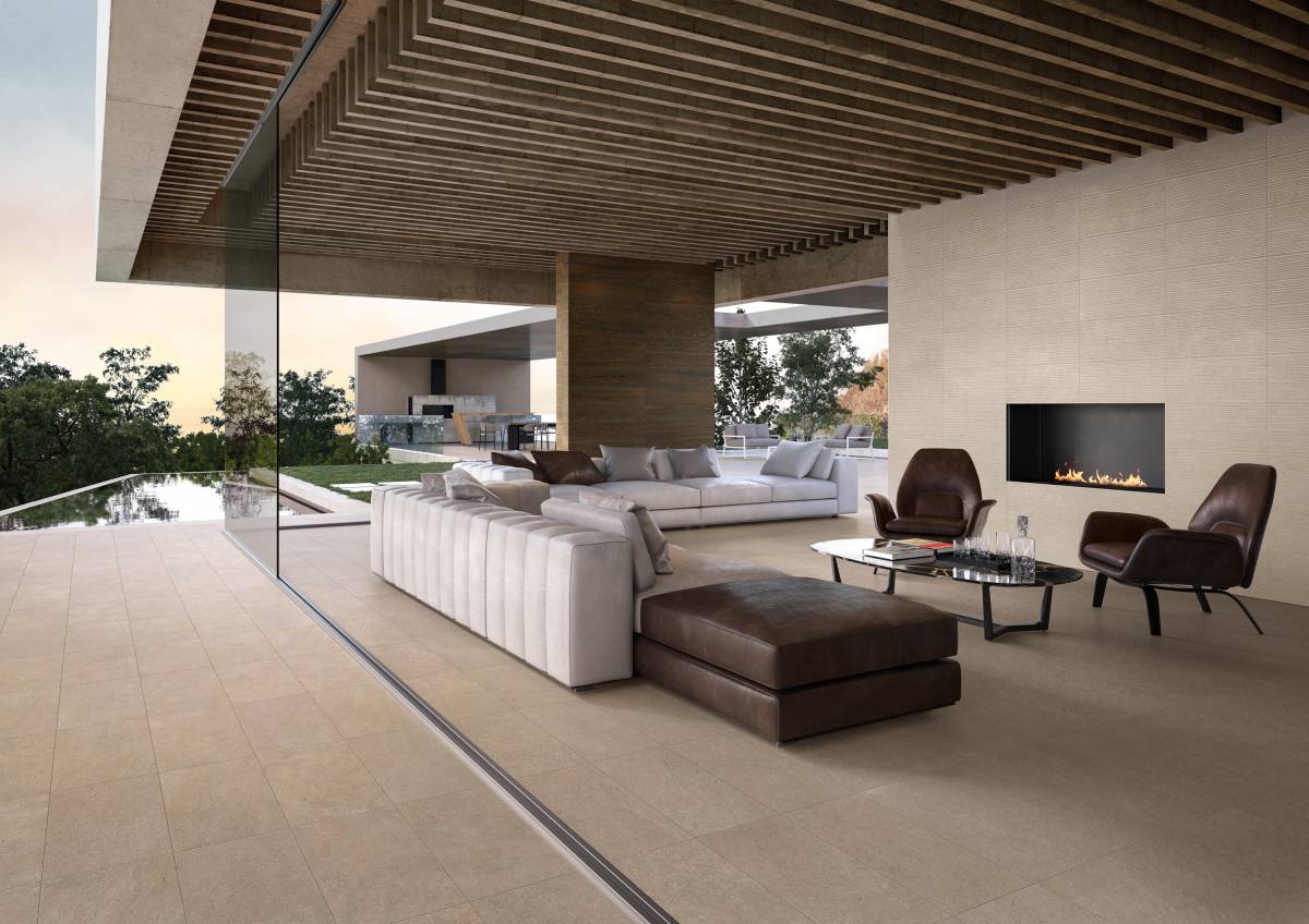 INFINITY Absolute porcelain pavers, product image 3, 12"×24"×11/32" size. Premium porcelain for floors and walls.