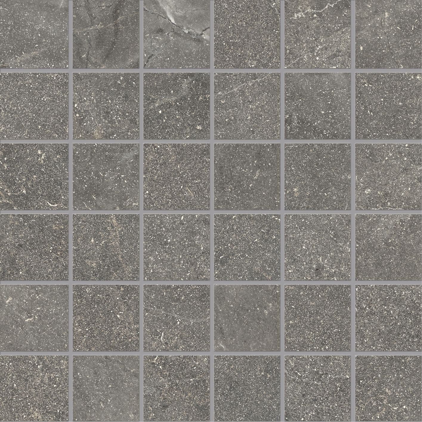 Eureka Moka porcelain mosaic tile by Emil, 11 13/16"x11 13/16"x9.5-mm size. Premium Italian porcelain for floors and walls.