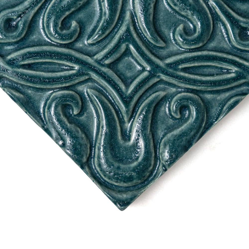 Mar Baraque Ceramic Field Tile (6"×6"×3/8" | rugged | straight cut)