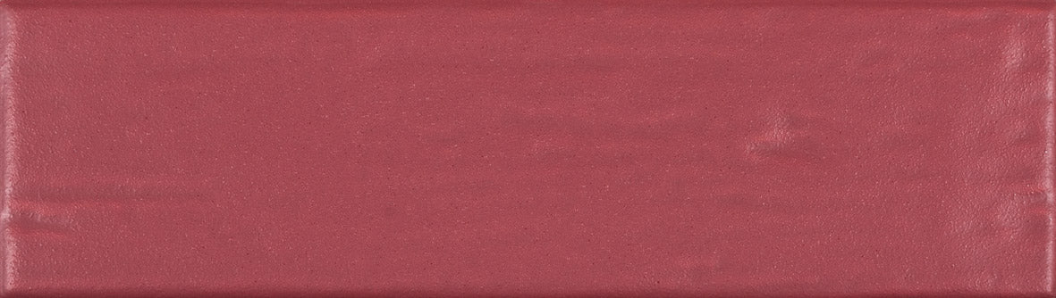 CHROMATIC ODYSSEY: Spiced Cherry Field Tile (3"x9"x7.2-mm | matte | pressed)