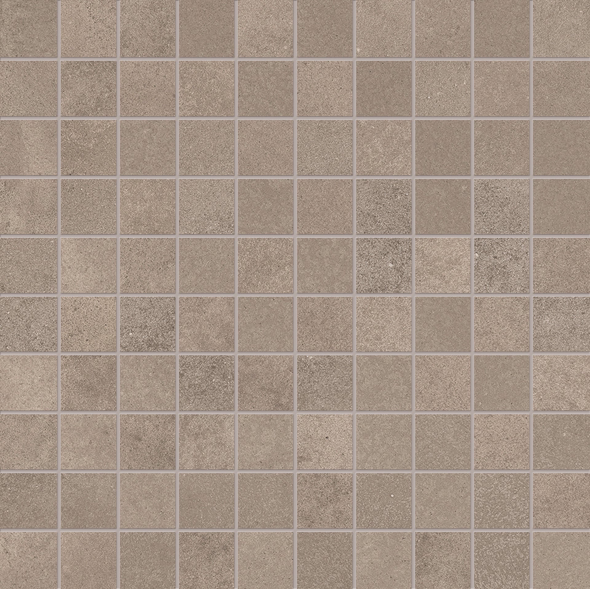 Tr3nd TAUPE porcelain mosaic tile by Emil, naturale finish, 12"x24" size. Premium Italian porcelain for floors and walls.