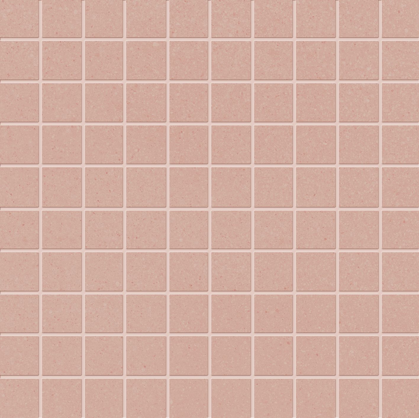 Medley PINK porcelain mosaic tile by Emil, naturale finish, 12"x12" size. Premium Italian porcelain for floors and walls.