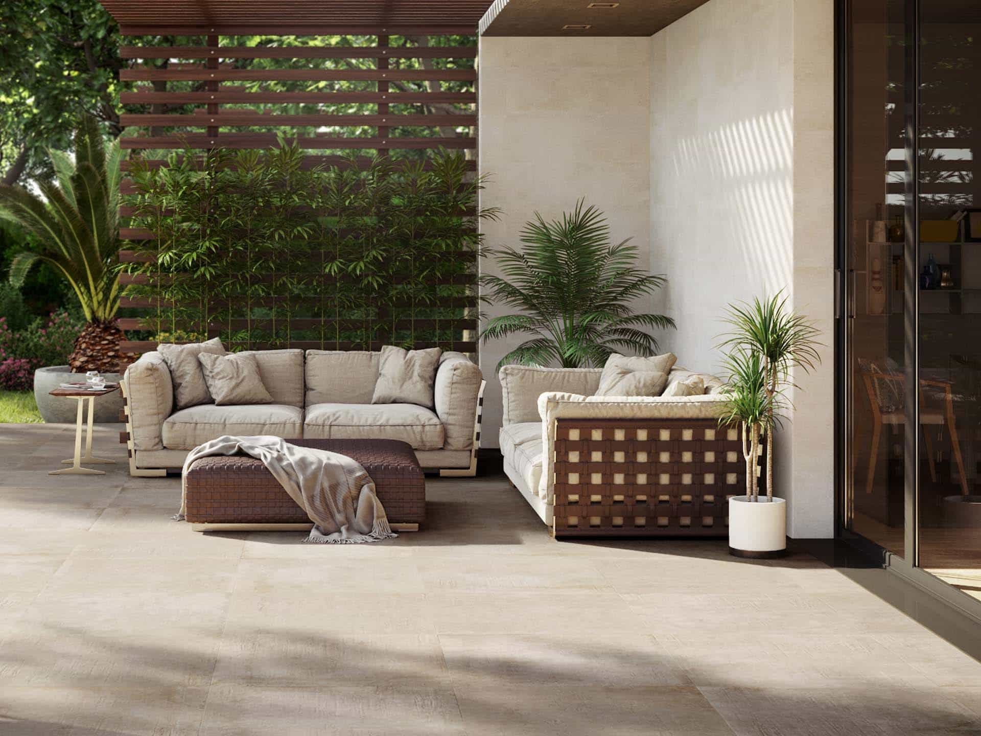 Newport Beige Natural Floor Tile (23x23x8.5-mm | matt)