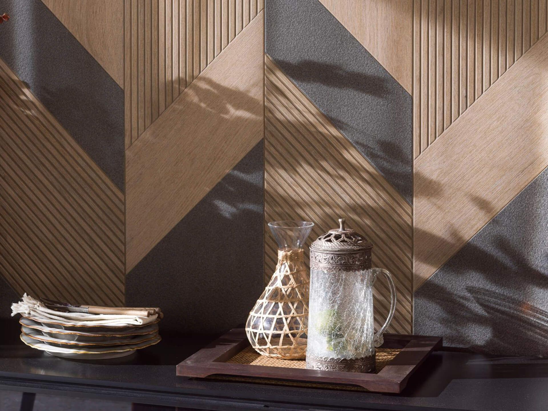 Gent Arce Stone 3D Wall Tile (23x59x12.5-mm | matt)