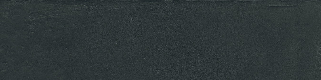 Vision Color Star Black porcelain field tile, top-down product view, 3"×12"×11/32" size. Premium porcelain for floors and walls.