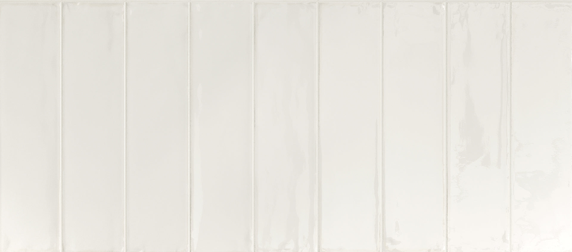 Essential Brick Bianco porcelain field tile by Emil, lux finish, 2 3/8"x9 1/2"x10-mm size. Premium Italian porcelain for floors and walls.