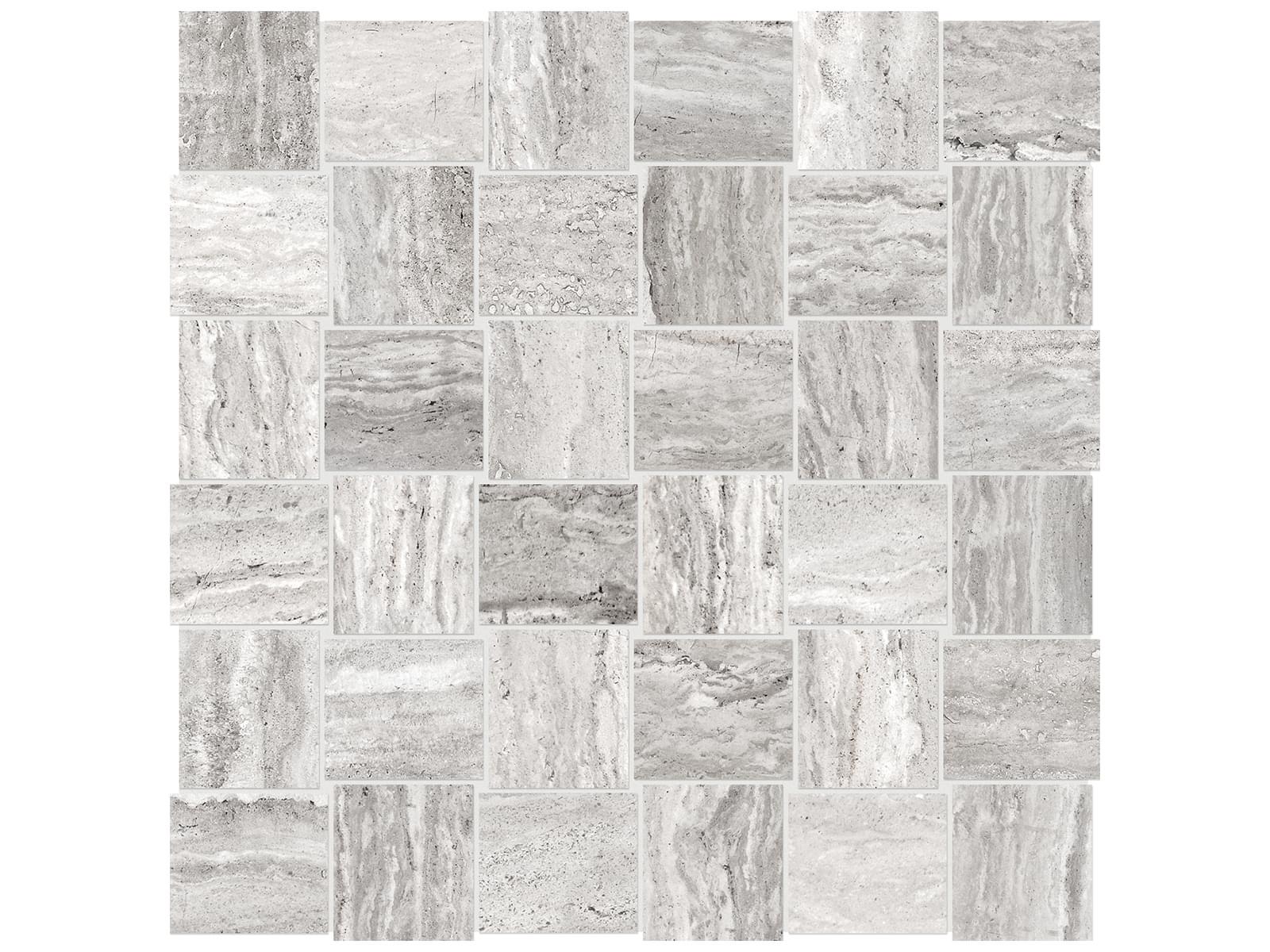 Precept Ice field tile by Anatolia Tile, top-down product view. Premium porcelain for floors and walls.