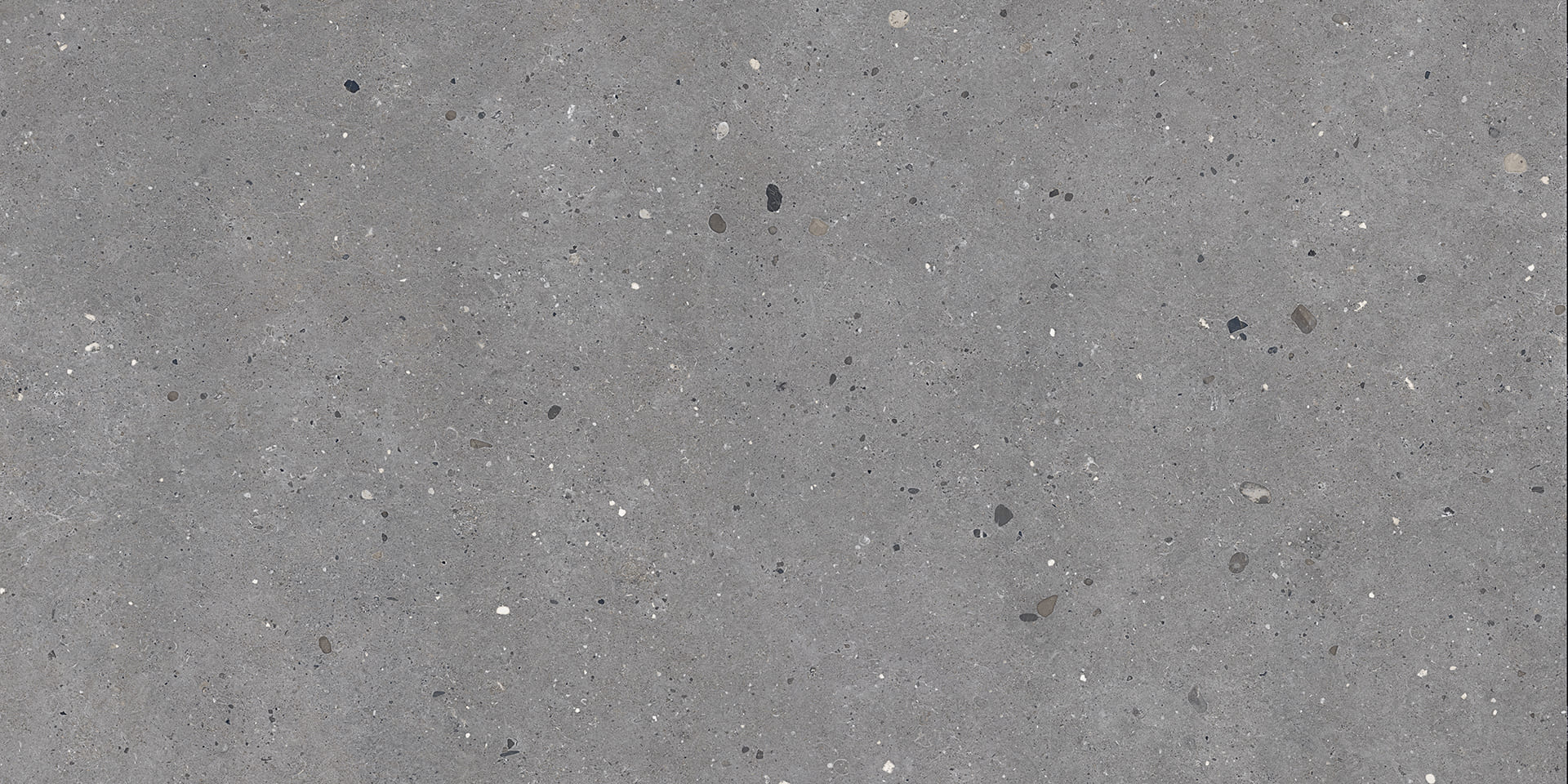 Level Stone Cantera Grey porcelain field tile by Emil, bocciardato finish, 63 25/32"x127 9/16"x20-mm size. Premium Italian porcelain for floors and walls.