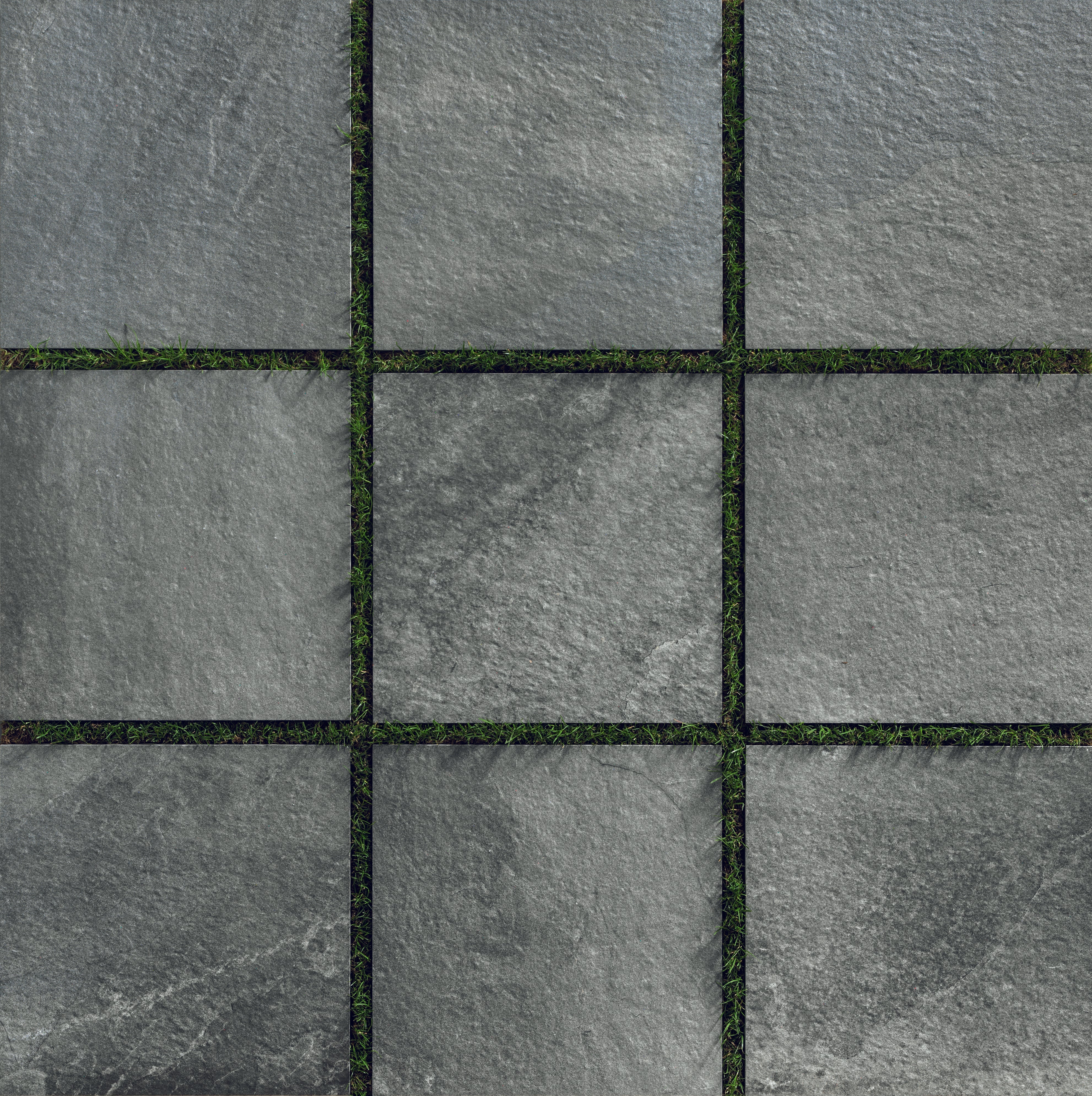 OUTDOOR EARTH: Dark Grey Paving Tile (24"x24"x20-mm | grip)