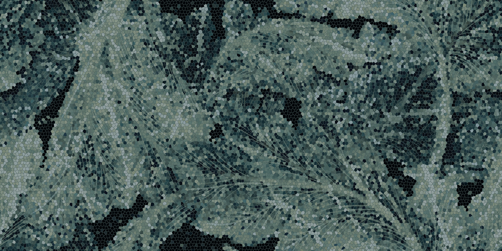 Tele Di Marmo Revolution Verde Saint Denis porcelain decorative accent tile by Emil, 47 1/4"x109 7/16"x6.5-mm size. Premium Italian porcelain for floors and walls.