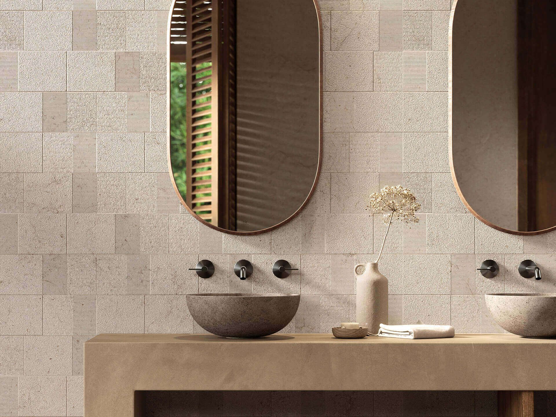 Dorcia Bone Wall Tile (23x59x12.5-mm | matt)