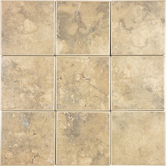 field tile by Anatolia Tile, top-down product view, 4" size. Premium porcelain for floors and walls.