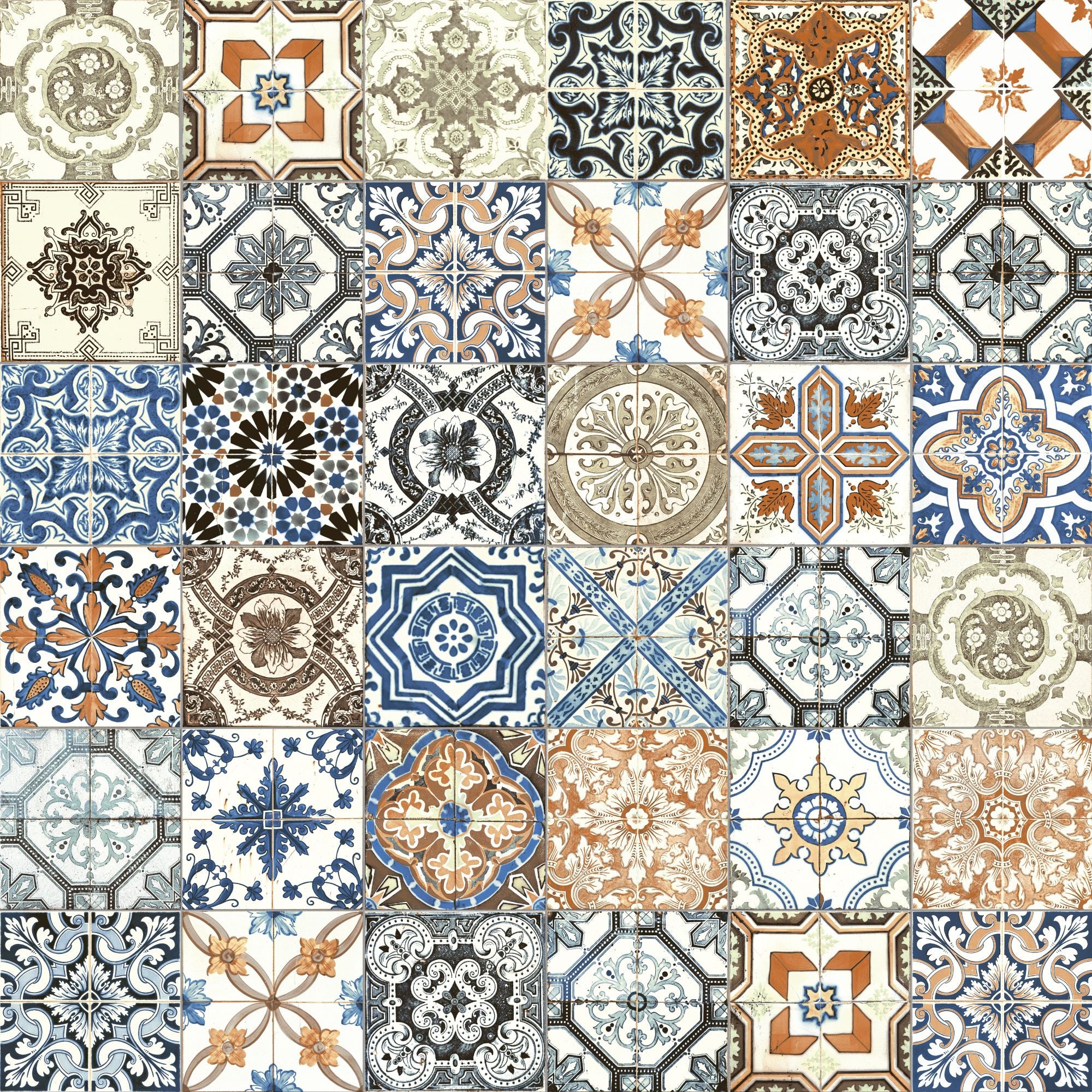 field tile by Anatolia Tile, top-down product view, 8" size. Premium porcelain for floors and walls.