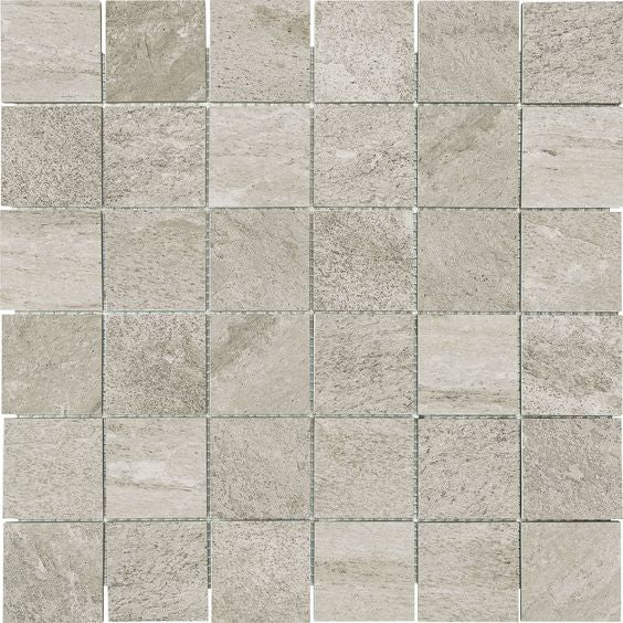 mosaic by Anatolia Tile, top-down product view, 2" size. Premium porcelain for floors and walls.