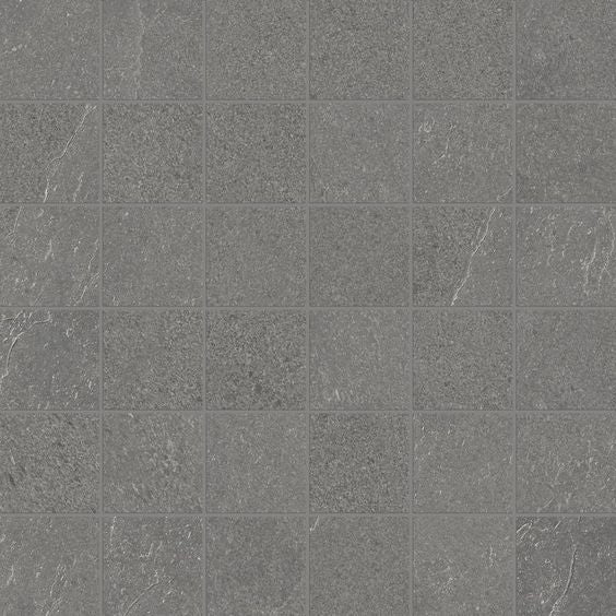 Nord mosaic by Anatolia Tile, top-down product view, 2" size. Premium porcelain for floors and walls.