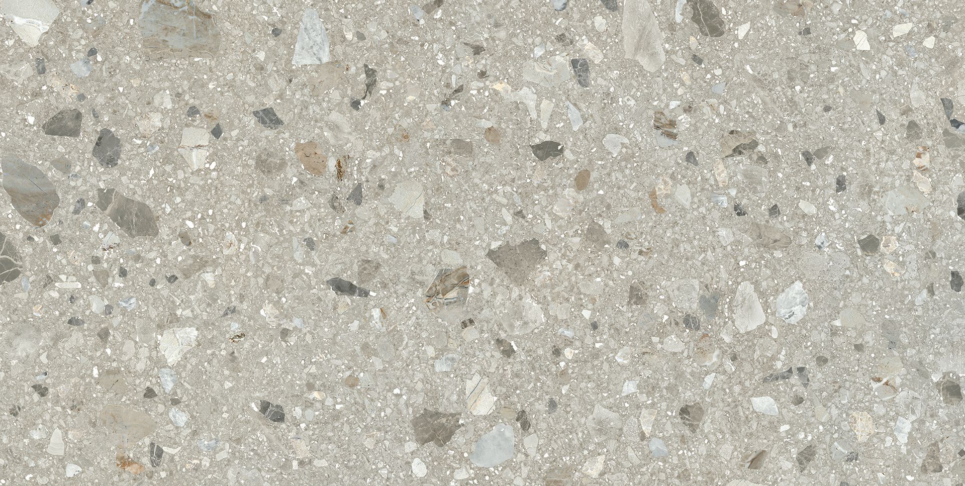 Lombarda CENERE MIX porcelain field tile by Emil, naturale finish, 48"x48" size. Premium Italian porcelain for floors and walls.