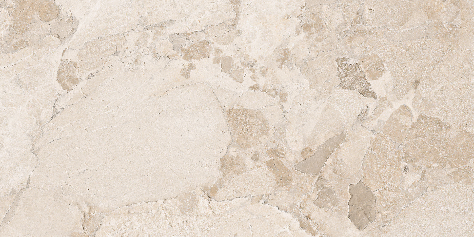 Matera Stone Beige porcelain field tile by Emil, silktech plus finish, 23 5/8"x47 1/4"x9-mm size. Premium Italian porcelain for floors and walls.
