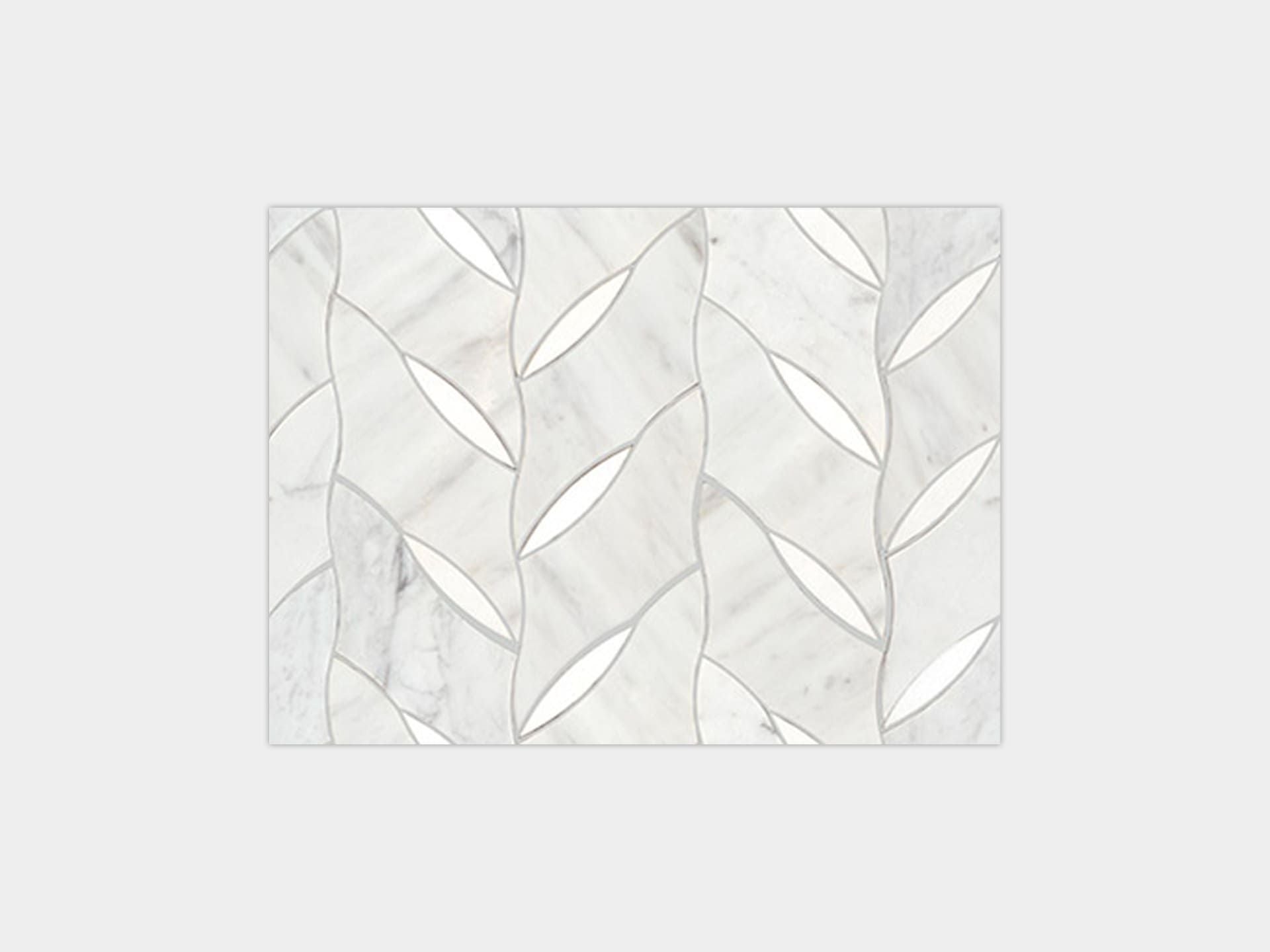 Essential Carrara Spike Mosaic (10x13x10-mm | matt)
