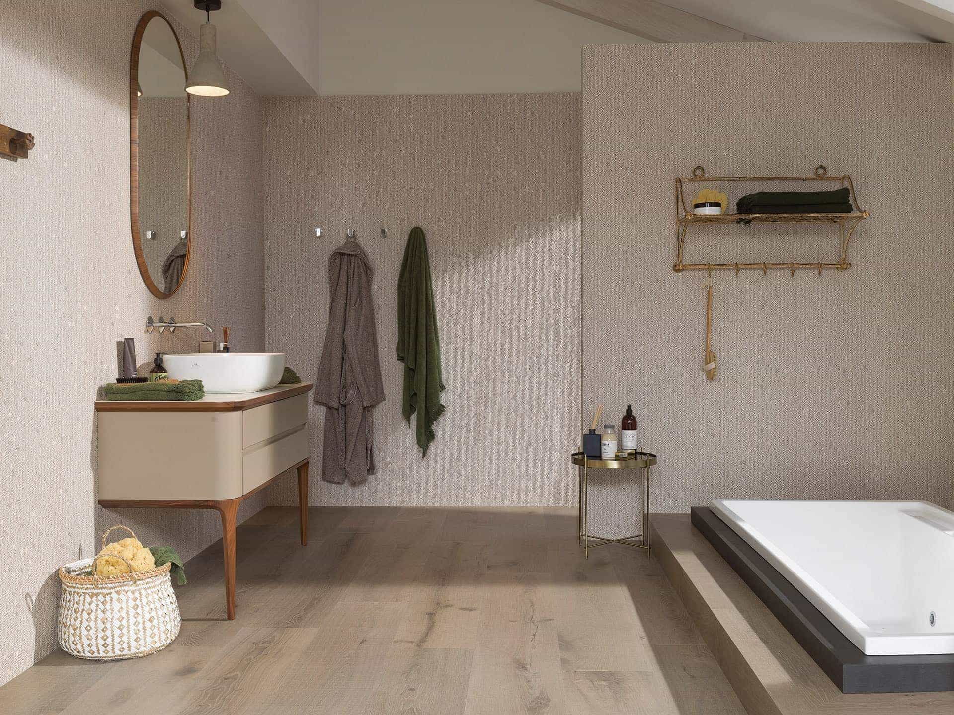 Treccia Beige Natural Wall Tile (23x59x10.5-mm | matt)