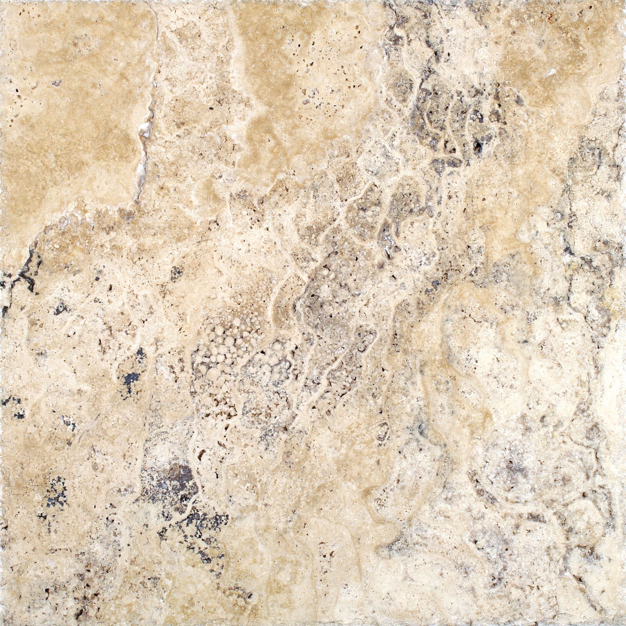Picasso field tile by Anatolia Tile, top-down product view, 16" size. Premium porcelain for floors and walls.