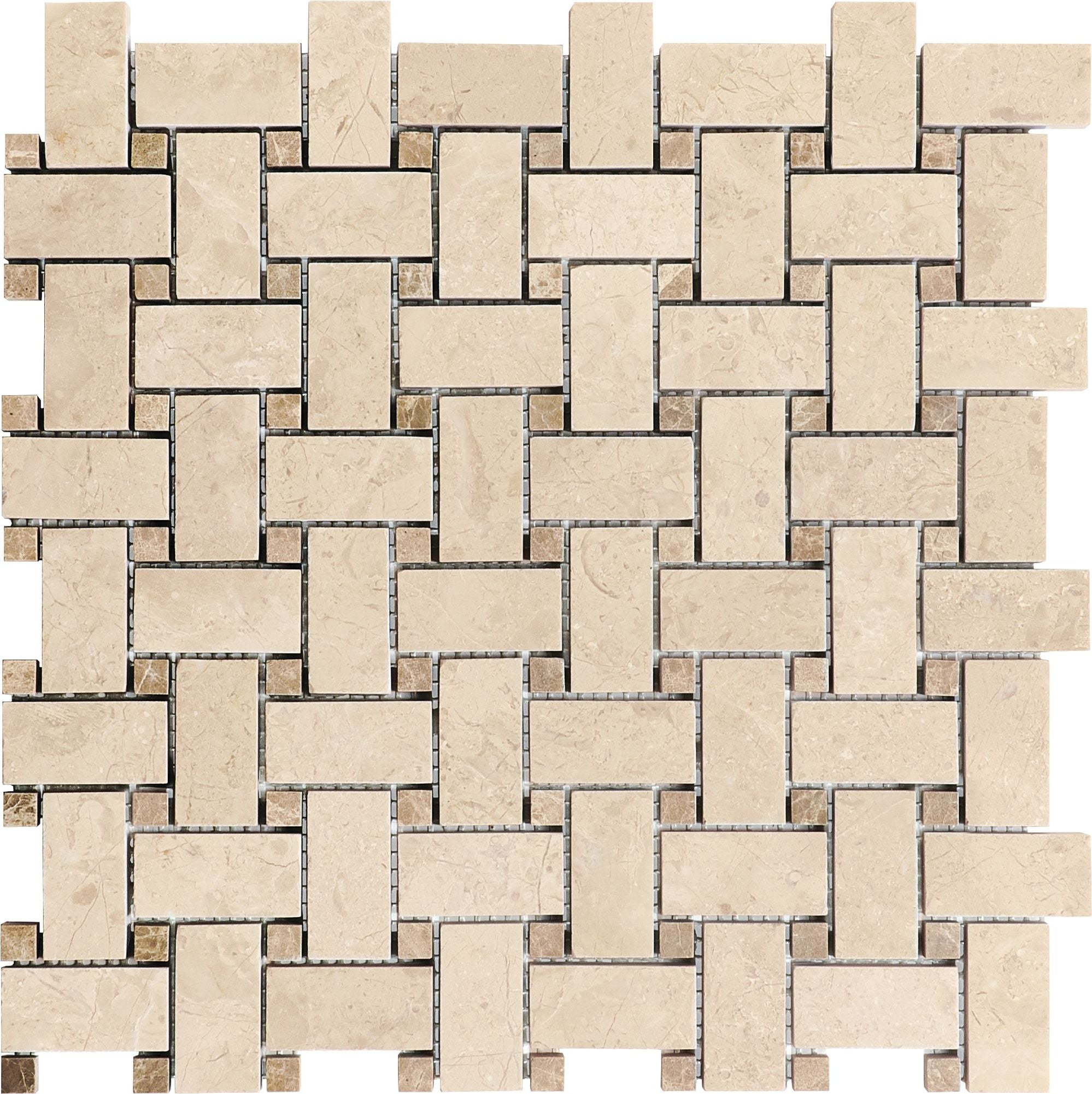 mosaic by Anatolia Tile, top-down product view. Premium porcelain for floors and walls.