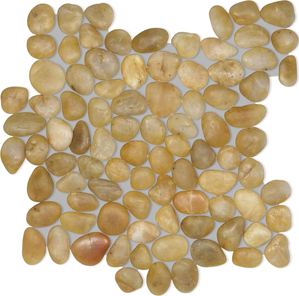 Zen mosaic by Anatolia Tile, top-down product view. Premium porcelain for floors and walls.