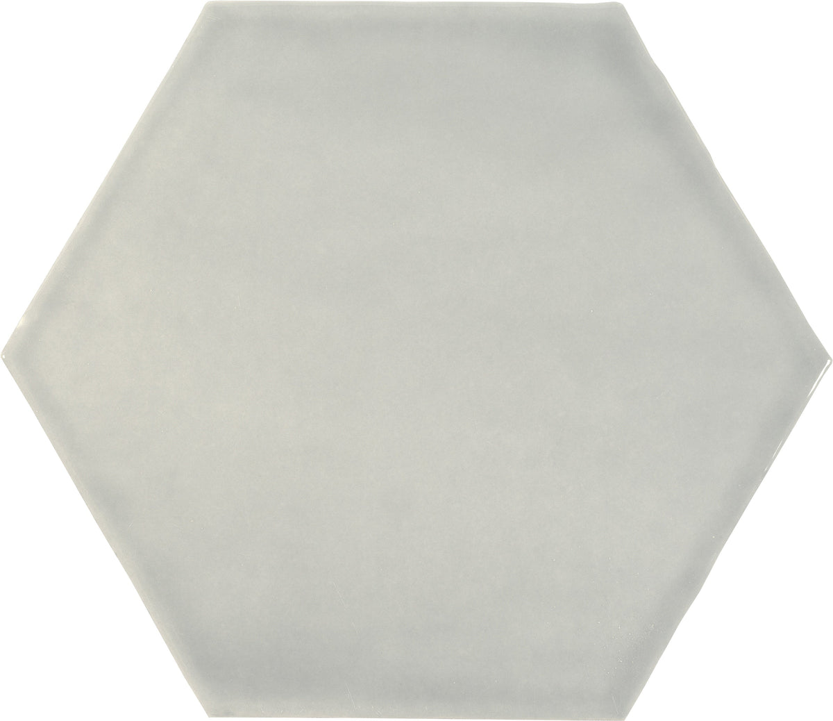 TERAMODA: Bamboo Hexagon Hexagon Ceramic Field Tile (6"×6 13/16"×11/32" | Glossy | Pressed)