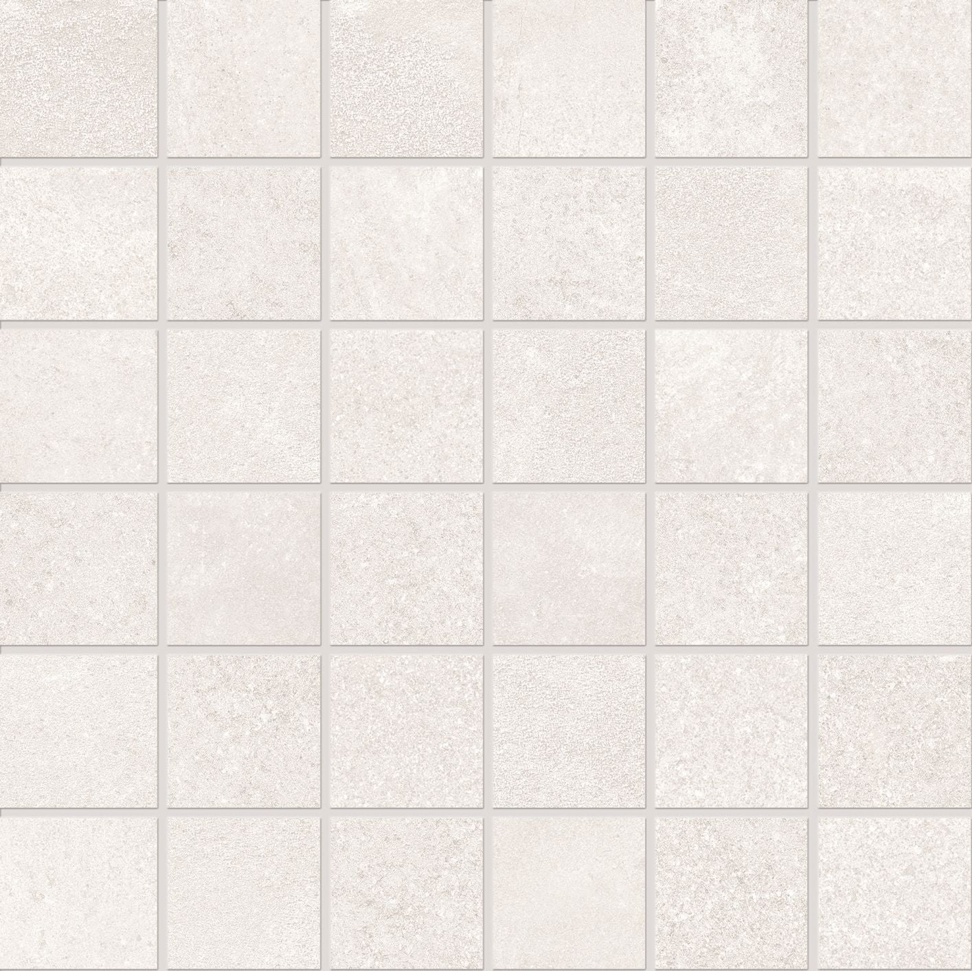 Be-Square Ivory porcelain mosaic tile by Emil, 11 13/16"x11 13/16"x6.5-mm size. Premium Italian porcelain for floors and walls.