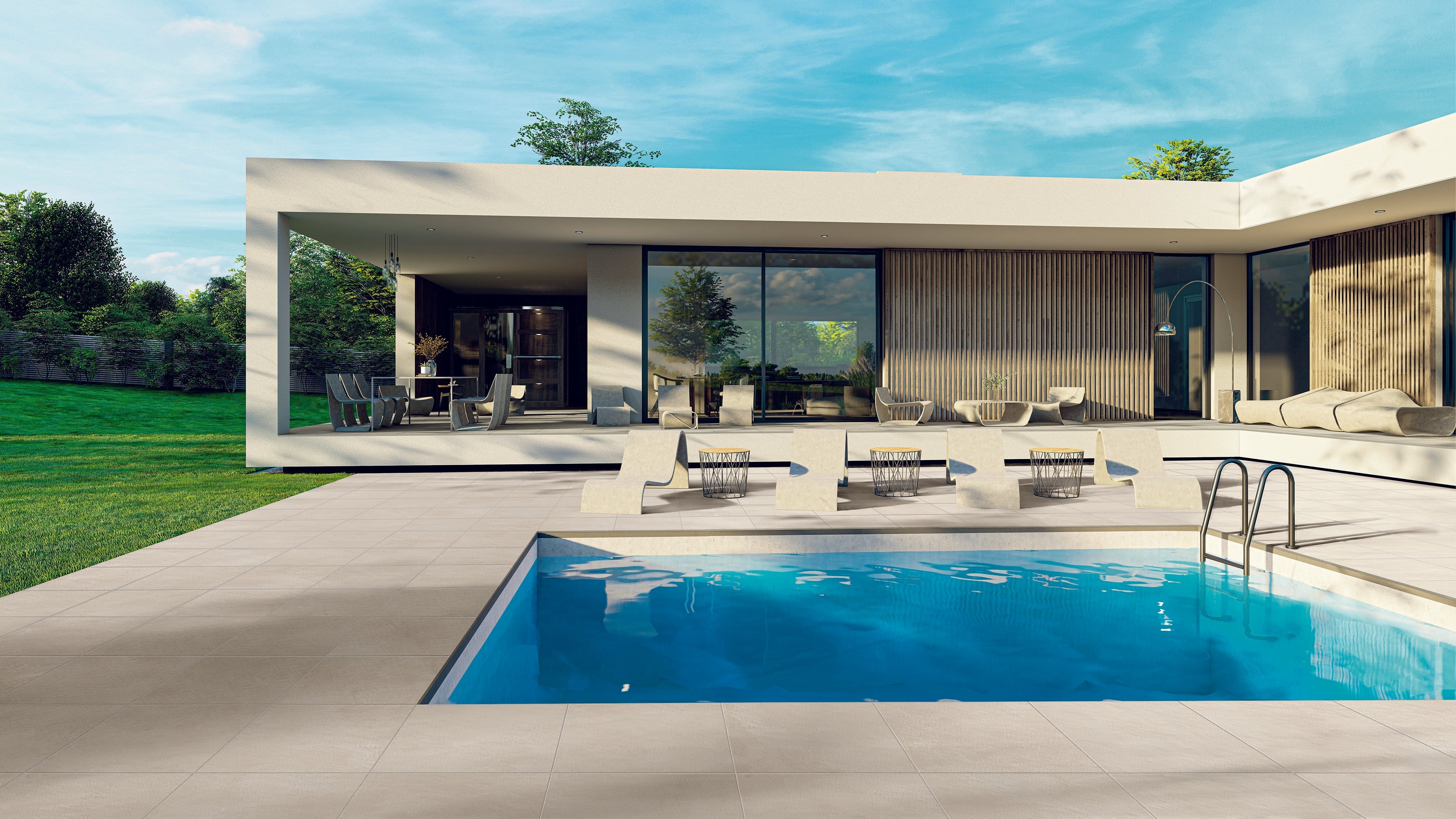 IMPRINT: Intaglio Kaolin Paving Tile (24"x24"x20-mm | grip)