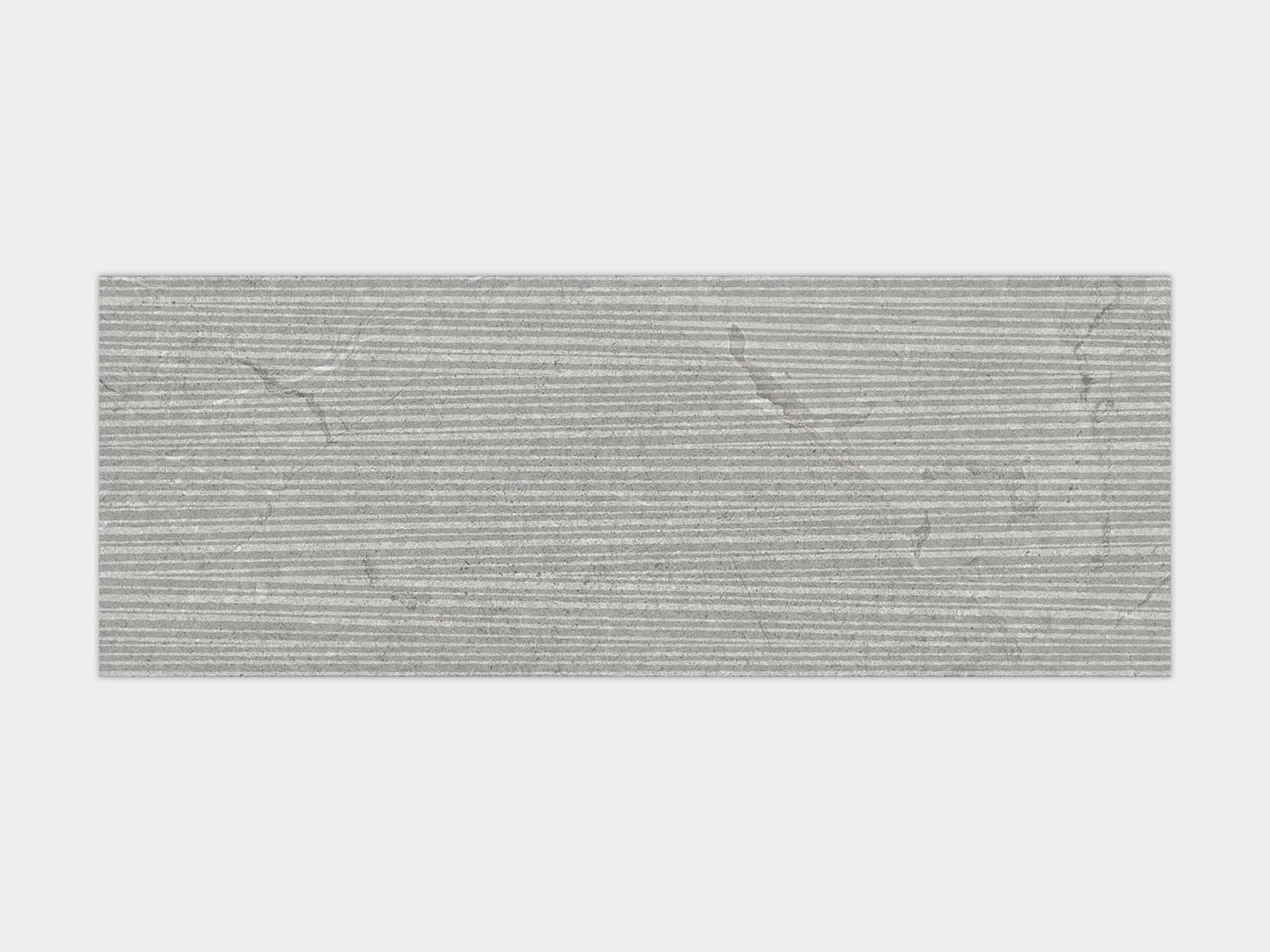 Lucerna Acero Deco Wall Tile (18x47x11-mm | matt)