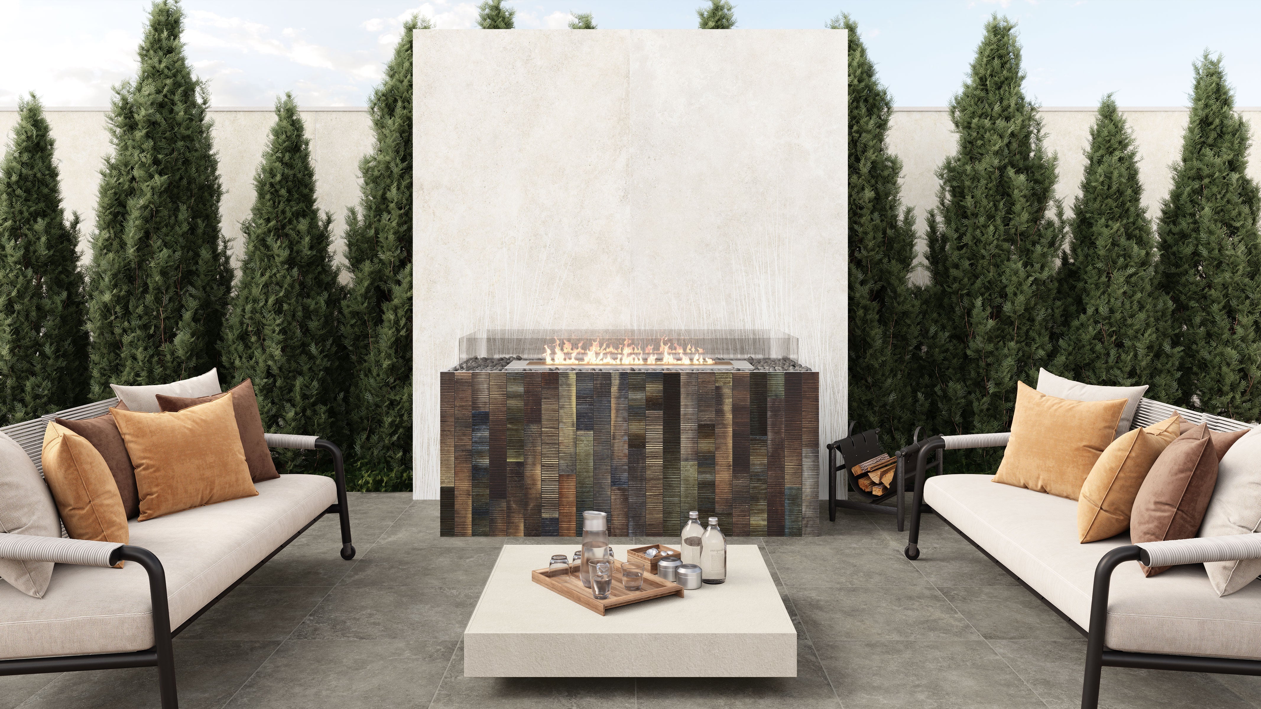 UNTAMED: Wander Ash Paving Tile (24"x24"x20-mm | grip)