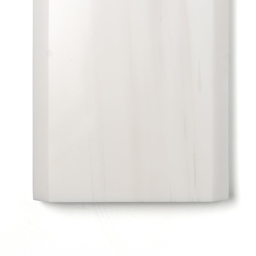 Snow White Shelves Marble Accessories (4"×36"×3/4" | polished)