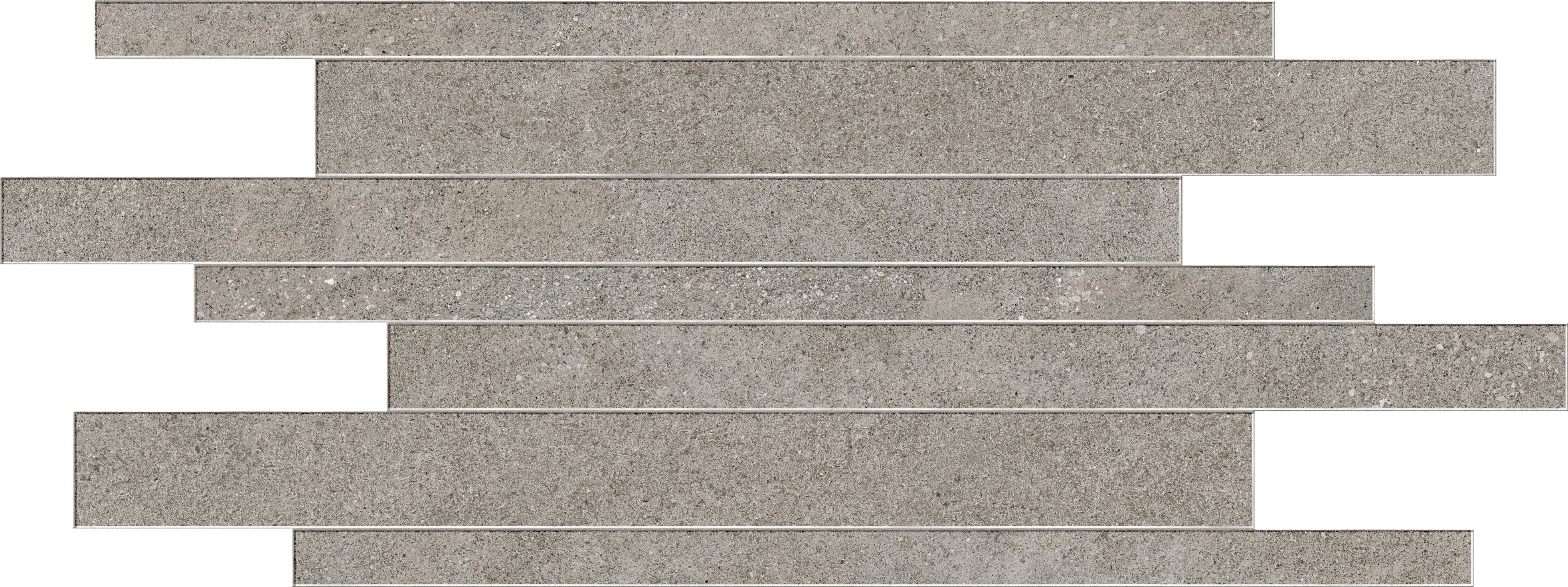 INFINITY Absolute porcelain mosaic, top-down product view, 12"×24"×11/32" size. Premium porcelain for floors and walls.