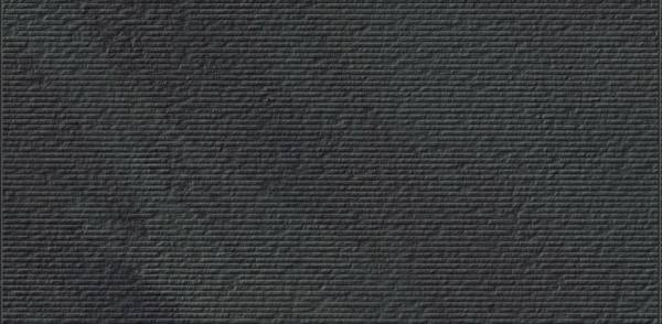 landmark 9 mm atelier montauk black combed essence wall field tile 12x24x9mm matte rectified porcelain tile distributed by surface group international