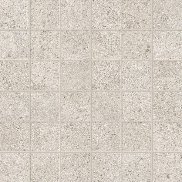 INFINITY: Sky Square Straight Stack Field Mosaic (12"x12"x9mm | matte | rectified)