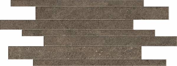 INFINITY: Earth Rectangle Basketweave Field Mosaic (12"x24"x9mm | matte | rectified)