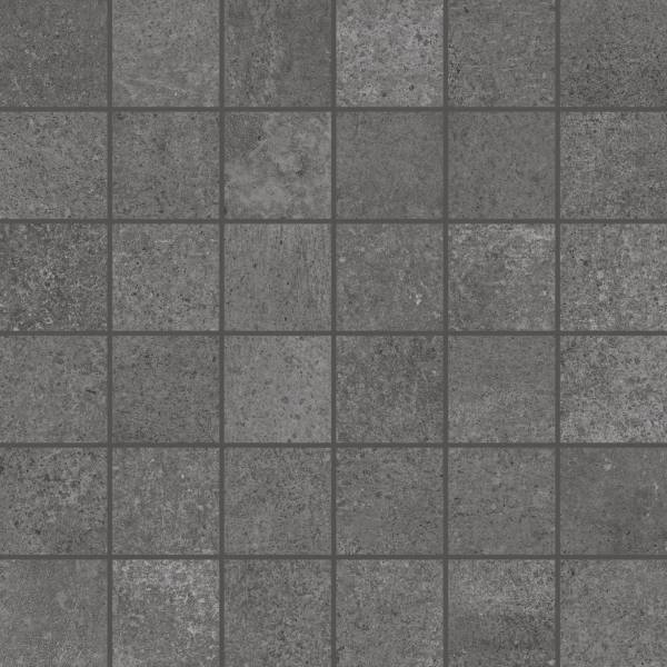 landmark 9mm madein liberty black straight stack 2x2 mosaic 12x12x9mm matte rectified porcelain tile distributed by surface group international