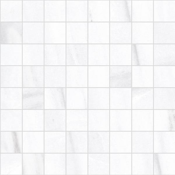 landmark contract dolomites white straight stack 2x2 mosaic 12x12x8mm matte pressed porcelain tile distributed by surface group international