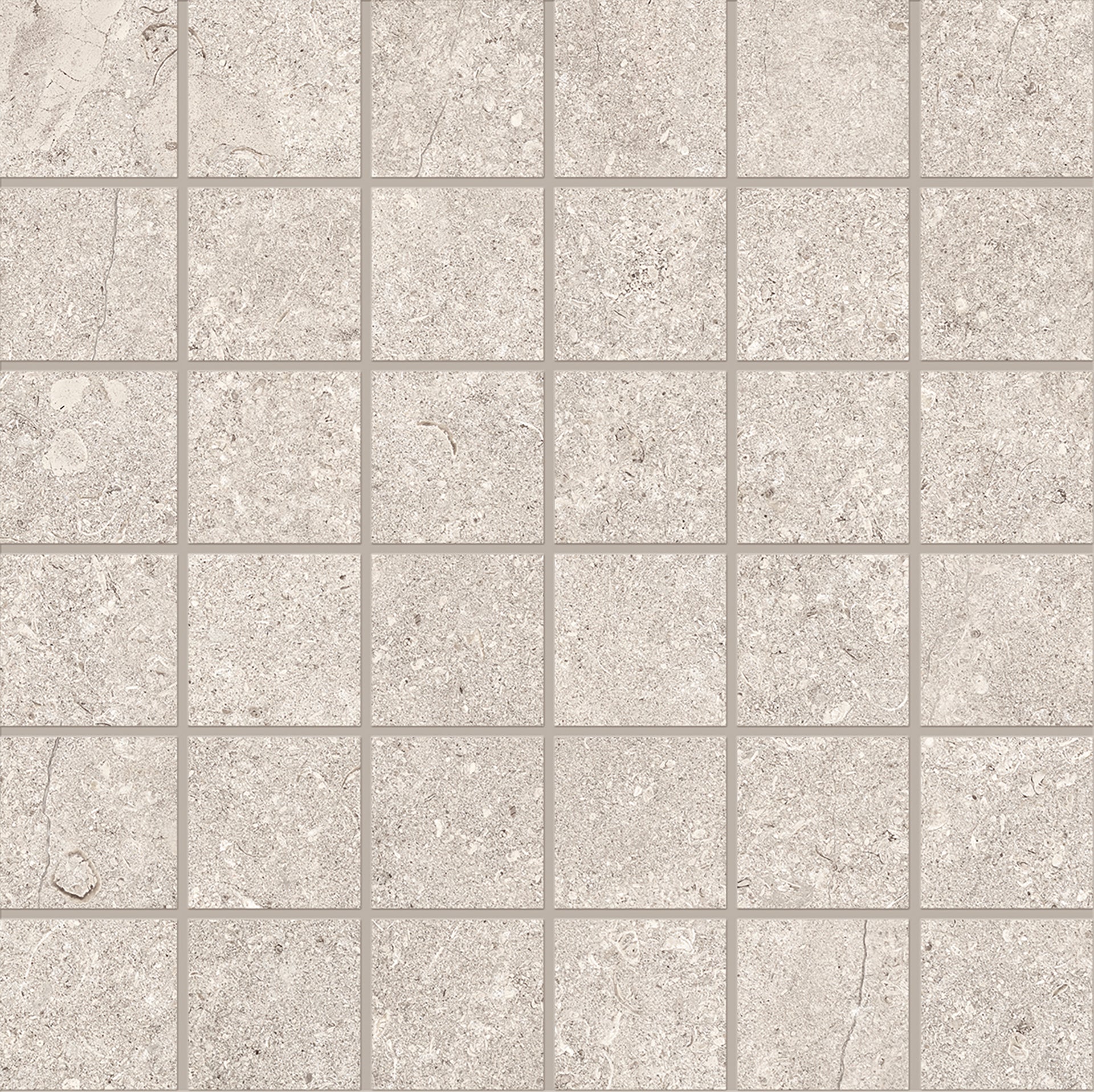 Unique Bourgogne Gris porcelain mosaic tile by Emil, 11 13/16"x11 13/16"x9-mm size. Premium Italian porcelain for floors and walls.