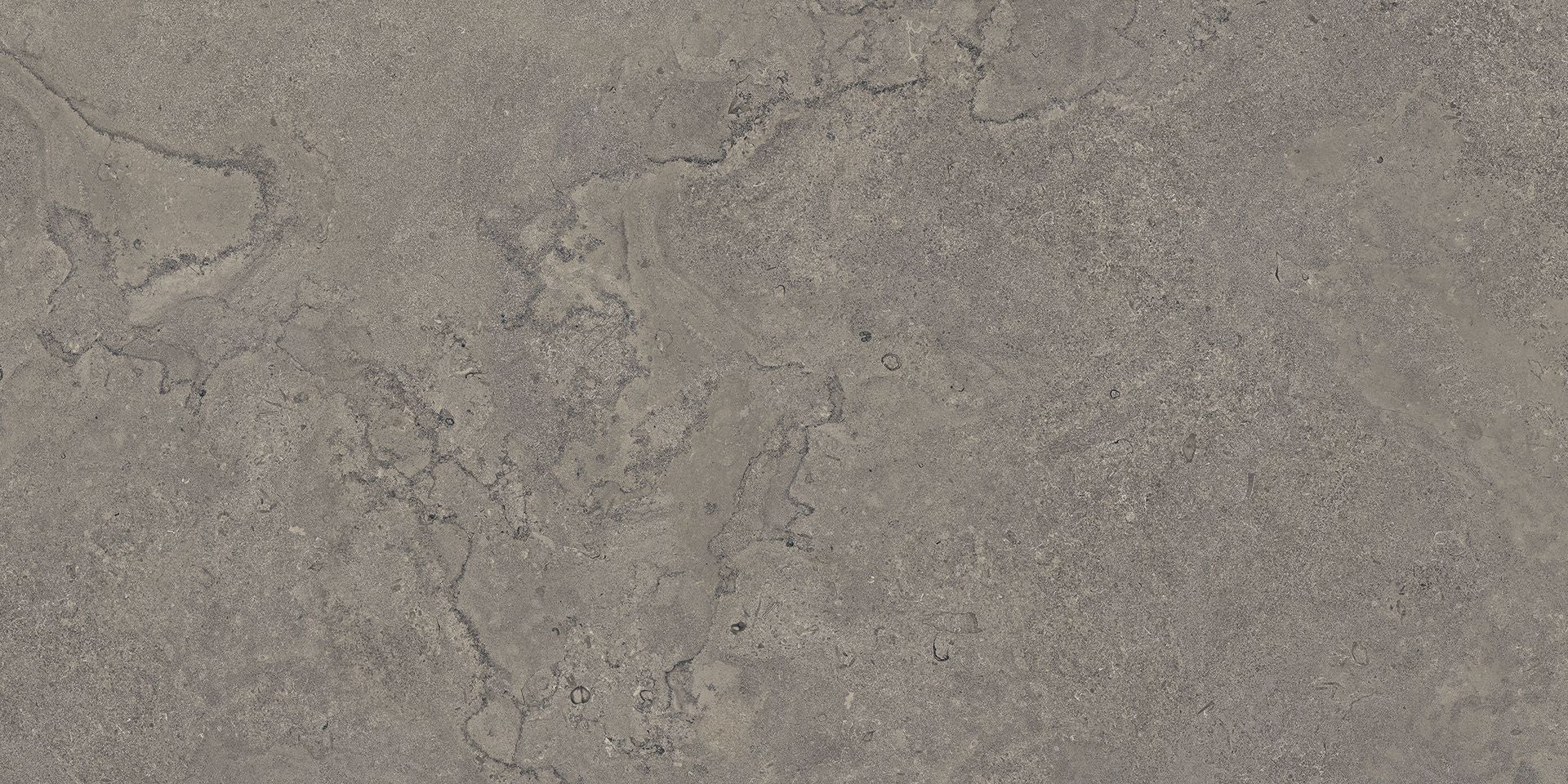 Portland Stone ANTHRACITE porcelain field tile by Emil, naturale finish, 48"x48" size. Premium Italian porcelain for floors and walls.