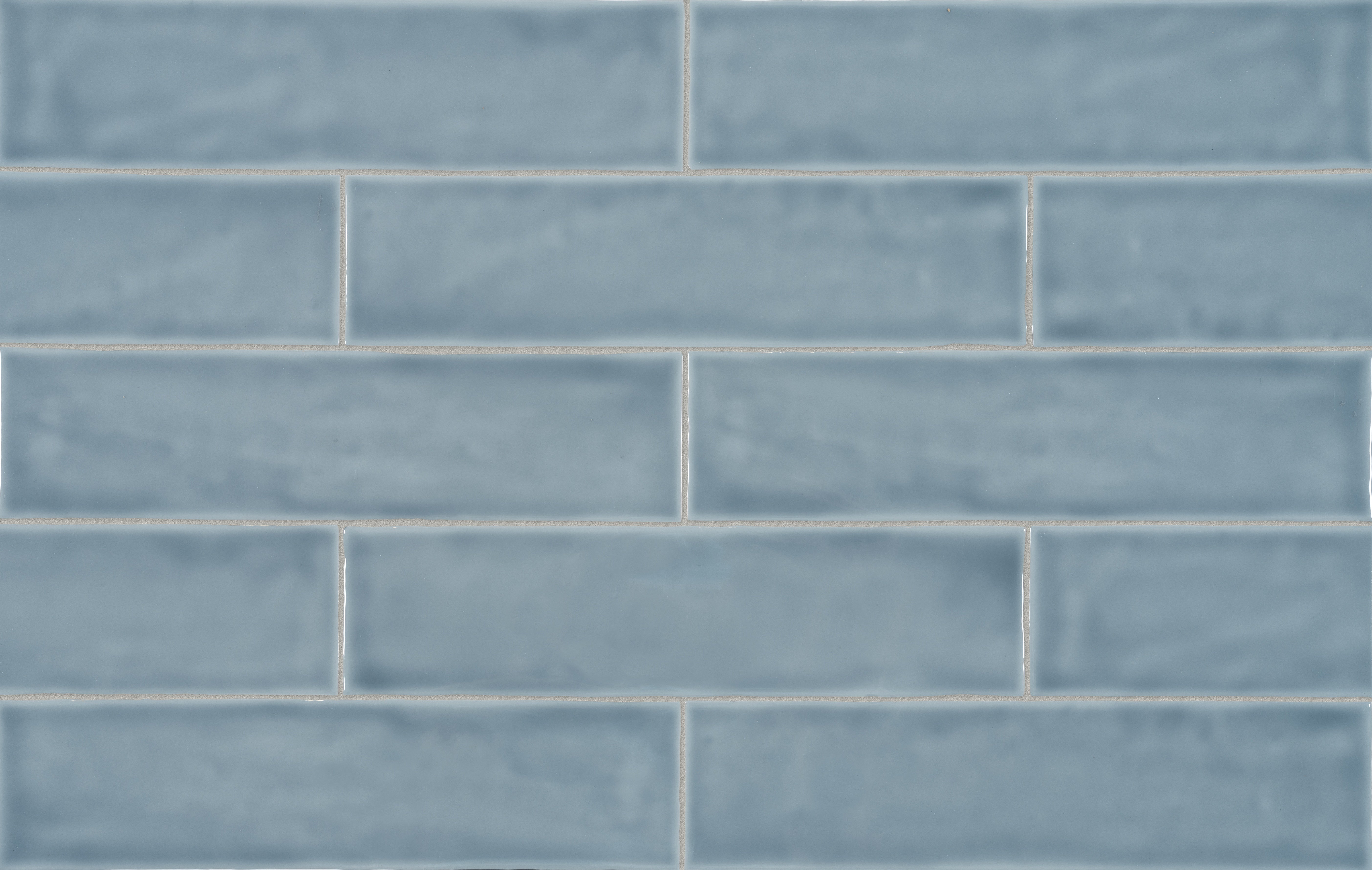 TERAMODA: Sky Ceramic Field Tile (3"×12"×11/32" | Glossy | Pressed)