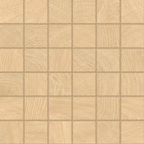 W-CIRCLES: Oak Mosaico 2x2 Porcelain Mosaic (11 13/16"x11 13/16"x9-mm | naturale | rectified)