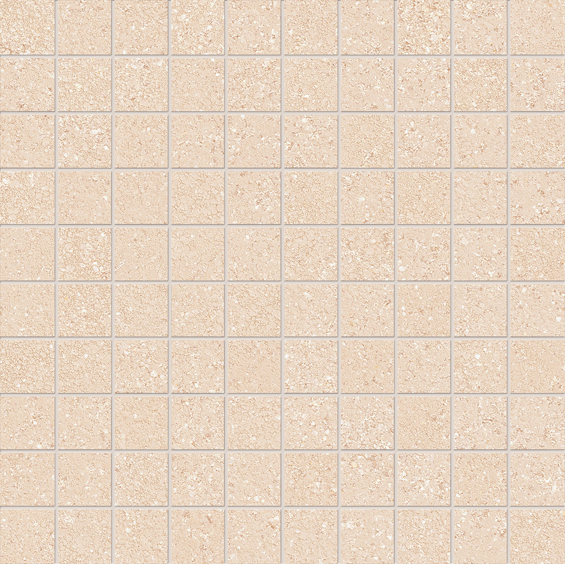 Pietra Essenza Rosa Polvere porcelain mosaic tile by Emil, silktech finish, 11 13/16"x11 13/16"x9-mm size. Premium Italian porcelain for floors and walls.