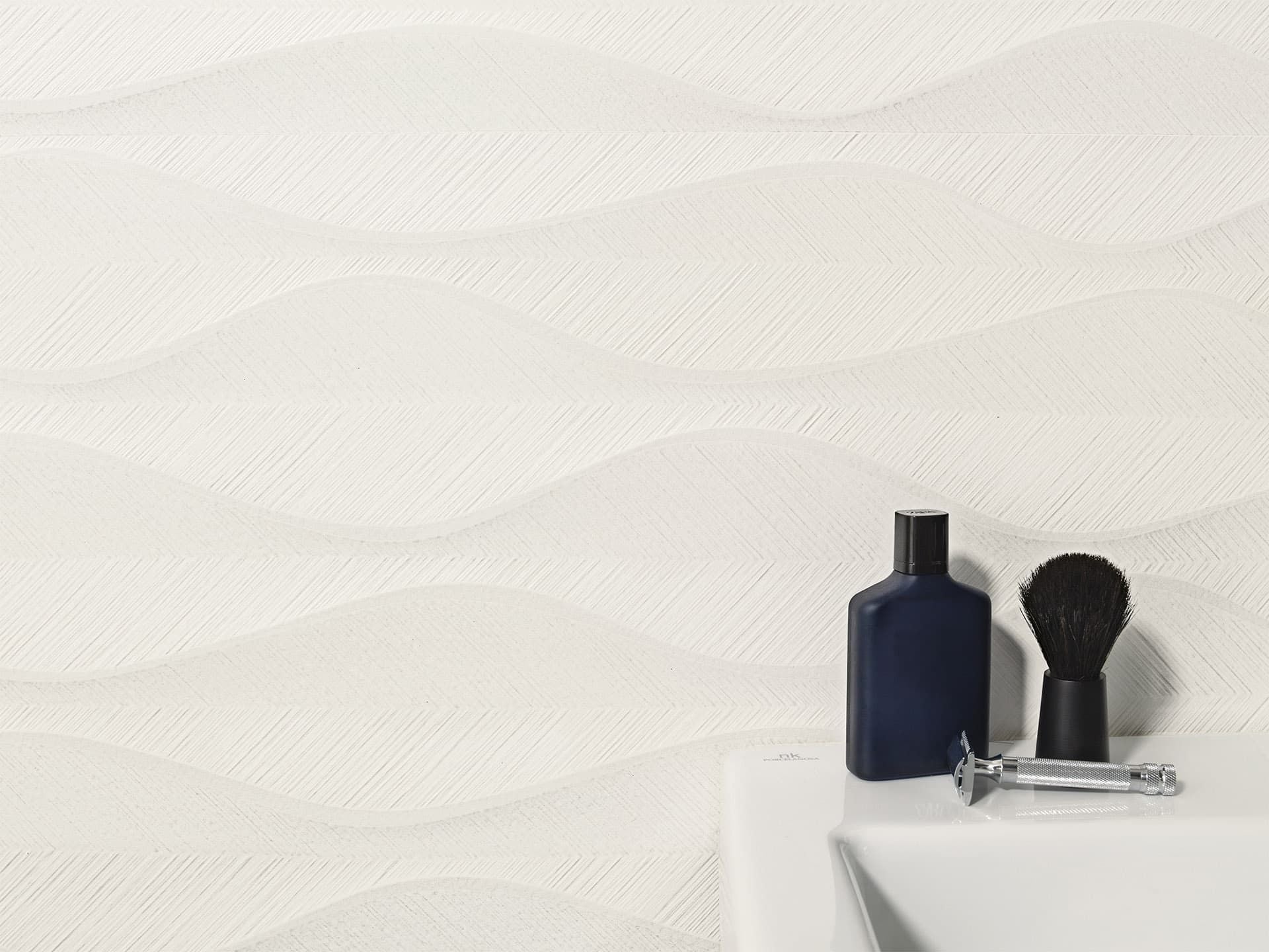 London White Deco Wall Tile (23x59x12.5-mm | matt)